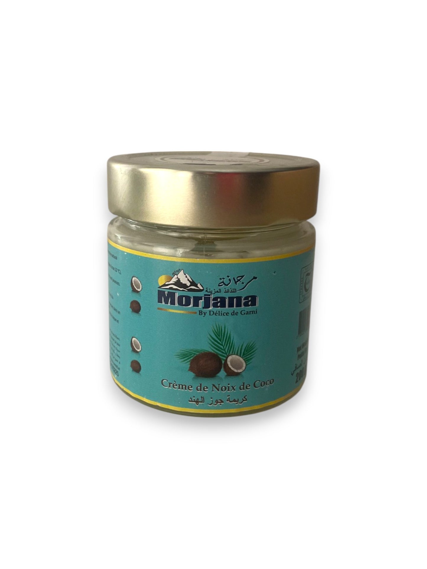 Morjana – Trois saveurs en 200g : Coco, Pistache 45% et Crunchy